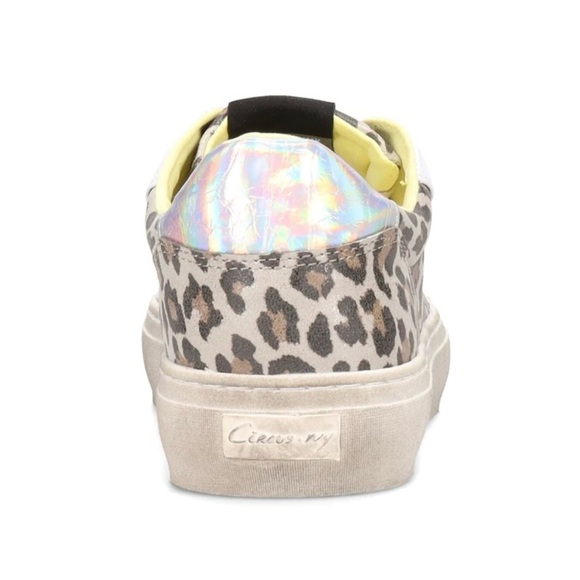 Circus•NY Grey and Leopard Sneaker Womens size 8 - Picture 5 of 9